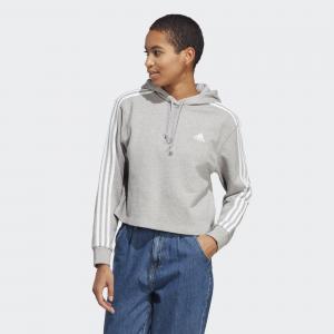 Bluza Kobieta Adidas 3S Ft Cr szary