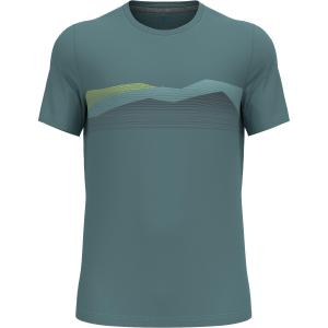 Koszulka z krótkim rękawem męska ODLO F-Dry Ridgeline T-Shirt Crew Neck