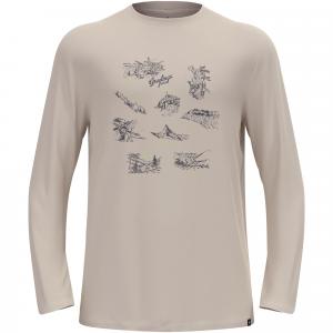 Koszulka z długim rękawem męska ODLO Merino 200 Tourist T-Shirt Crew Neck