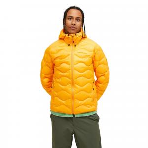 Kurtka Peak Performance puchowa męska Helium Down Hood Jacket pomarańczowa - L