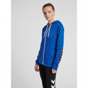 Bluza do piłki nożnej damska Hummel zip hml AUTHENTIC Poly