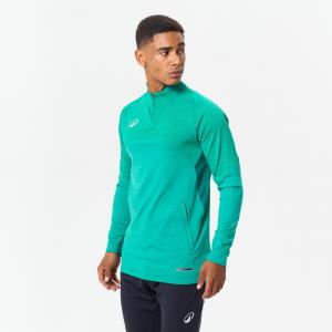 Bluza piłkarska Kipsta CLR Club na krótki suwak