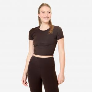 Koszulka do jogi i pilatesu Breathe