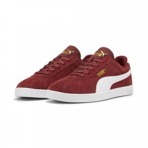 Sneakersy zamszowe unisex PUMA Club II PUMA Intense Red White Gold