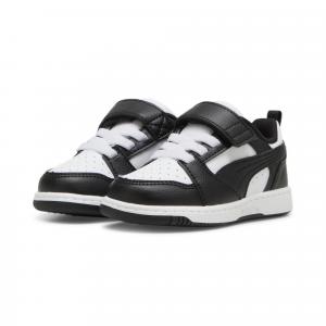 Sneakersy PUMA Rebound V6 Lo dla małych dzieci PUMA White Black