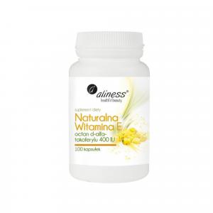 Naturalna Witamina E 400 IU 100 kaps ALINESS