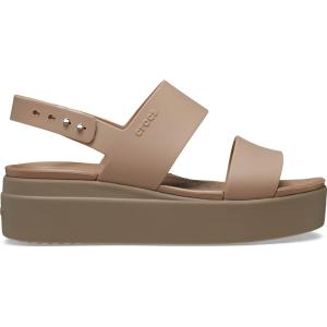 Sandały dmaskie Crocs BROOKLYN LOW WEDGE