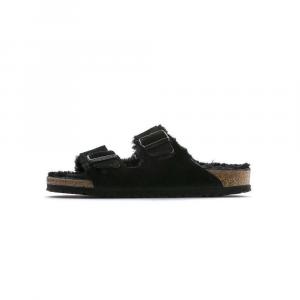 Klapki damskie Birkenstock Arizona Fur