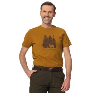 T-shirt myśliwski męski Tagart FNT Rut Honey z nadrukiem