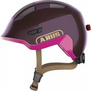 Kask Rowerowy Smiley 3.0 Ace Led Fioletowy M 50-55 Cm