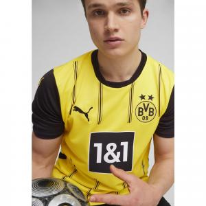 Męska koszulka domowa Borussia Dortmund 24/25 PUMA Faster Yellow Black