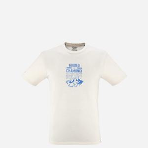 Koszulka męska z krótkim rękawem Millet Cdg Chamonix Logo Ts Ss M regular fit