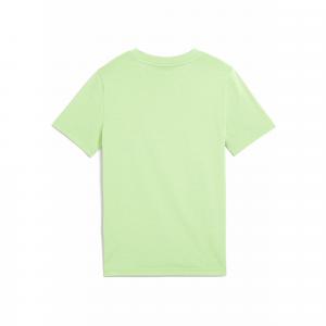 Młodzieżowa koszulka ESS z logo No. 1 PUMA Spring Fern Green