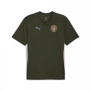 Męska koszulka treningowa Manchester City PUMA Myrtle Bold Blue Green