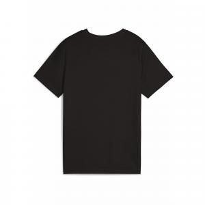 Młodzieżowa koszulka Graphics PUMA Black