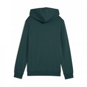 Młodzieżowa bluza z kapturem ESS z logo No. 1 PUMA Dark Myrtle Green