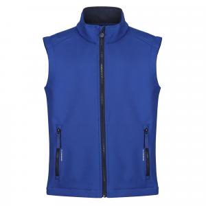 Bezrękawnik Dziecięcy Softshell Odblaskowy Materiał