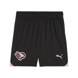 Młodzieżowe szorty Palermo F.C. PUMA Black Team Light Pink