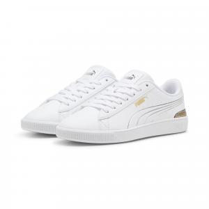 Sneakersy Vikky v3 Metallic Shine PUMA White Gold Silver Metallic