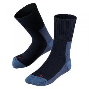 Skarpety turystyczne unisex - Multi niebieskie - 2 pary