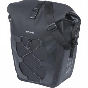 Torba Rowerowa Navigator Wodoodporna 25-31 Litrów 32 X 15 X 37 Cm - Czarna