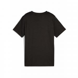 Młodzieżowa koszulka Essentials Colour z logo No.1 PUMA Black