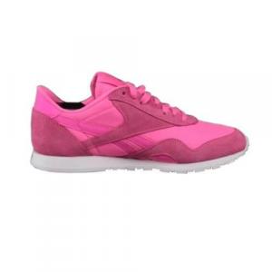 Buty do chodzenia damskie Reebok CL Nylon Slim Metal