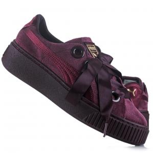 Buty damskie do chodzenia PUMA PLATFORM KISS VELVET