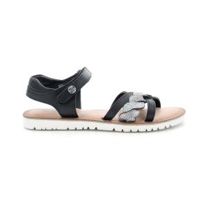 Sandały dziecięce Kickers BETTY NOIR METALLISE