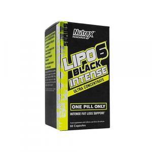 Spalacz tłuszczu Nutrex Lipo 6 Black UC Intense 60caps. EU Fat Lost Support