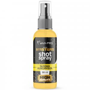 Spray Dodatek Do Przynęt Kulek Matchpro Masters Shot Słodka Kukurydza 50Ml