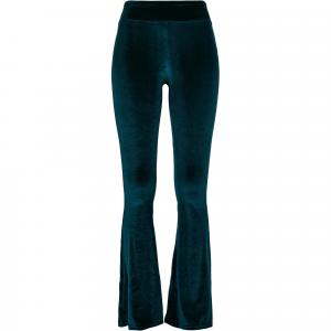 Legginsy Damskie Velvet Z Wysoką Talią Bootcut