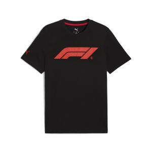 Męska koszulka F1® Essentials z logo PUMA Black