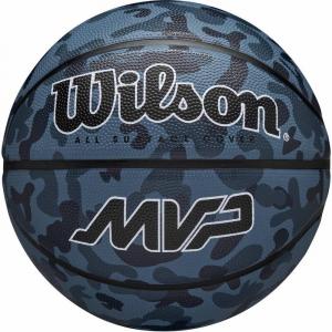 Piłka do koszykówki Wilson MVP Camo gumowa, rozmiar 7, kolor niebieski
