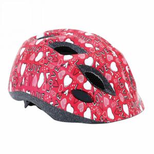Kask rowerowy dla dzieci Love whit LED