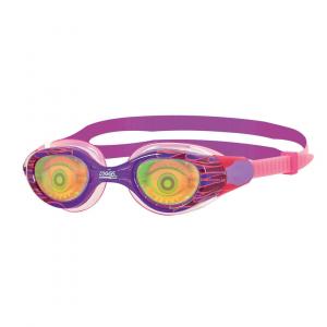 Okulary juniorskie z hologramem Zoggs Sea Demon Pink