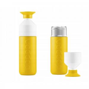 Butelka termiczna Dopper Lemon Crush 350 ml z kubkiem
