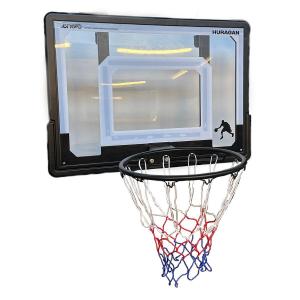Tablica do koszykówki dla dzieci i dorosłych Enero Huragan 82x58 cm z obręczą