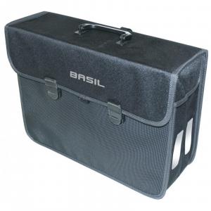 Torba Rowerowa Malaga Xl 17 Litrów 40 X 16 X 31 Cm - Czarna