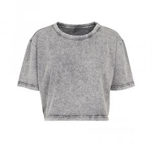 Koszulka Damska Acid Wash Crop T-shirt