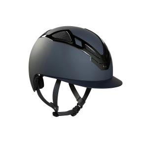 Kask apex chrome niebieski granatowy matowy