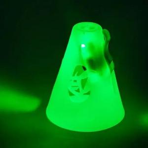 Pachołki / kubki treningowe POWERSLIDE CONES (10 SZT.) + 5 GREEN LED ŚWIECĄCE