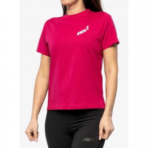 Koszulka z nadrukiem damska Inov-8 Graphic Tee SS Skiddaw