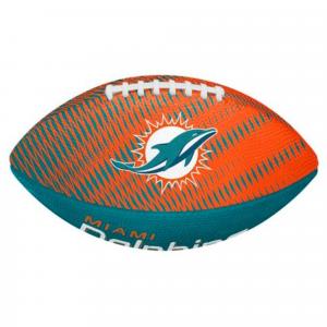 Wilson NFL Team Tailgate Football Junior Team Dolphins