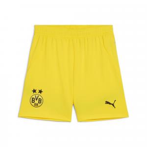 Młodzieżowe szorty Borussia Dortmund 24/25 PUMA Faster Yellow Black