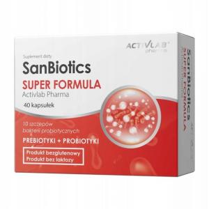 Probiotyk SanBiotics Super Formuła Kapsułki Activlab Pharma