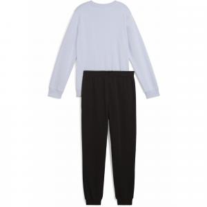 Młodzieżowy dres Essentials z logo No. 1 z bluzą PUMA Cool Weather Blue
