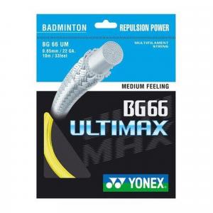 Naciąg do rakiety do badmintona Yonex BG 66 Ultimax 10m