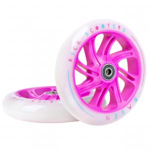 Świecące kółka do hulajnogi RAVEN Elena 145mm LED 2szt