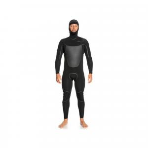 Pianka Quiksilver 5/4/3mm Marathon Session Chest Zip HOOD Black